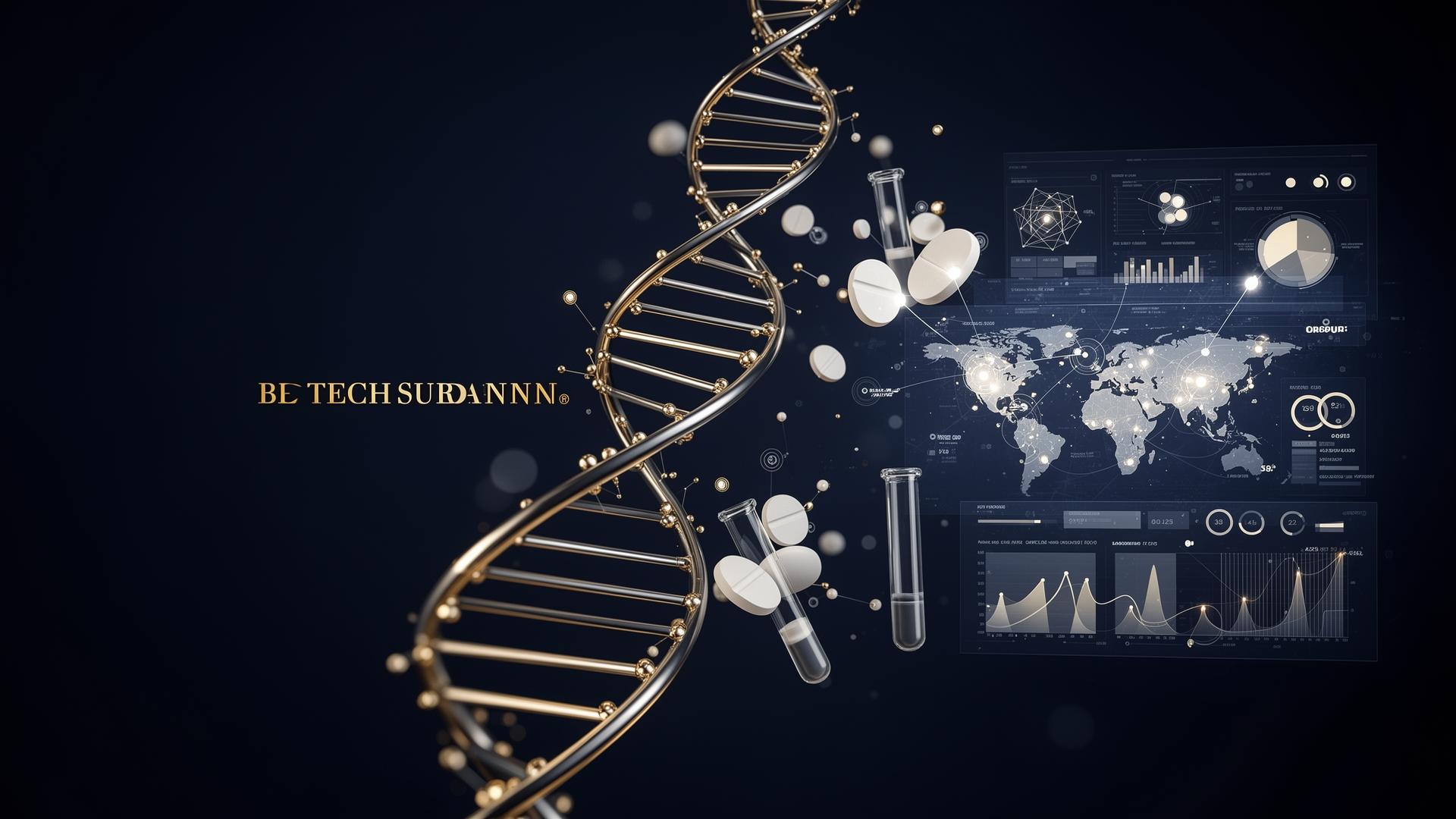 Pharmaceutical and biotech market intelligence visualization